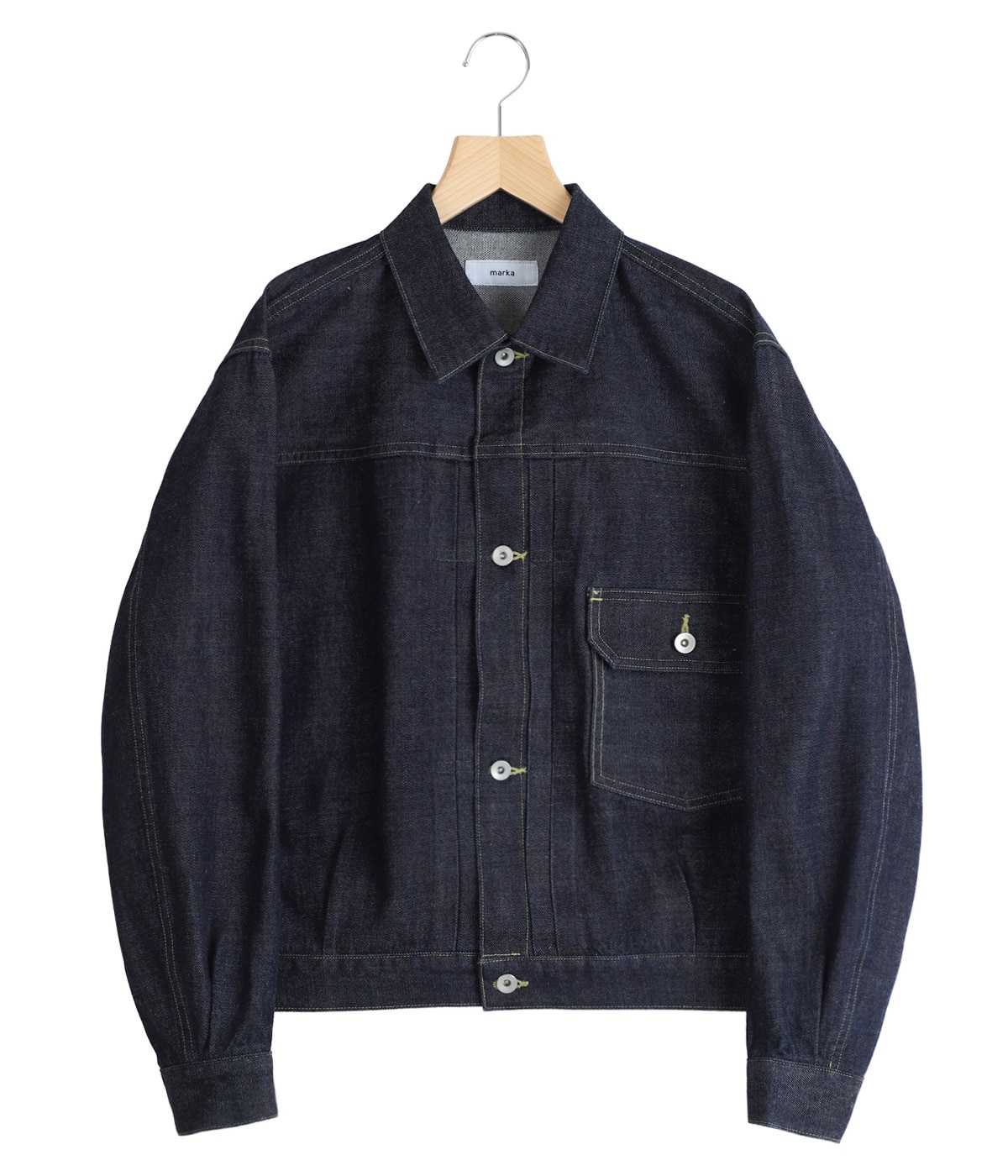予約】TYPE-1 DENIM JACKET -ORGANIC COTTON 13.5oz SELVEDGE DENIM 