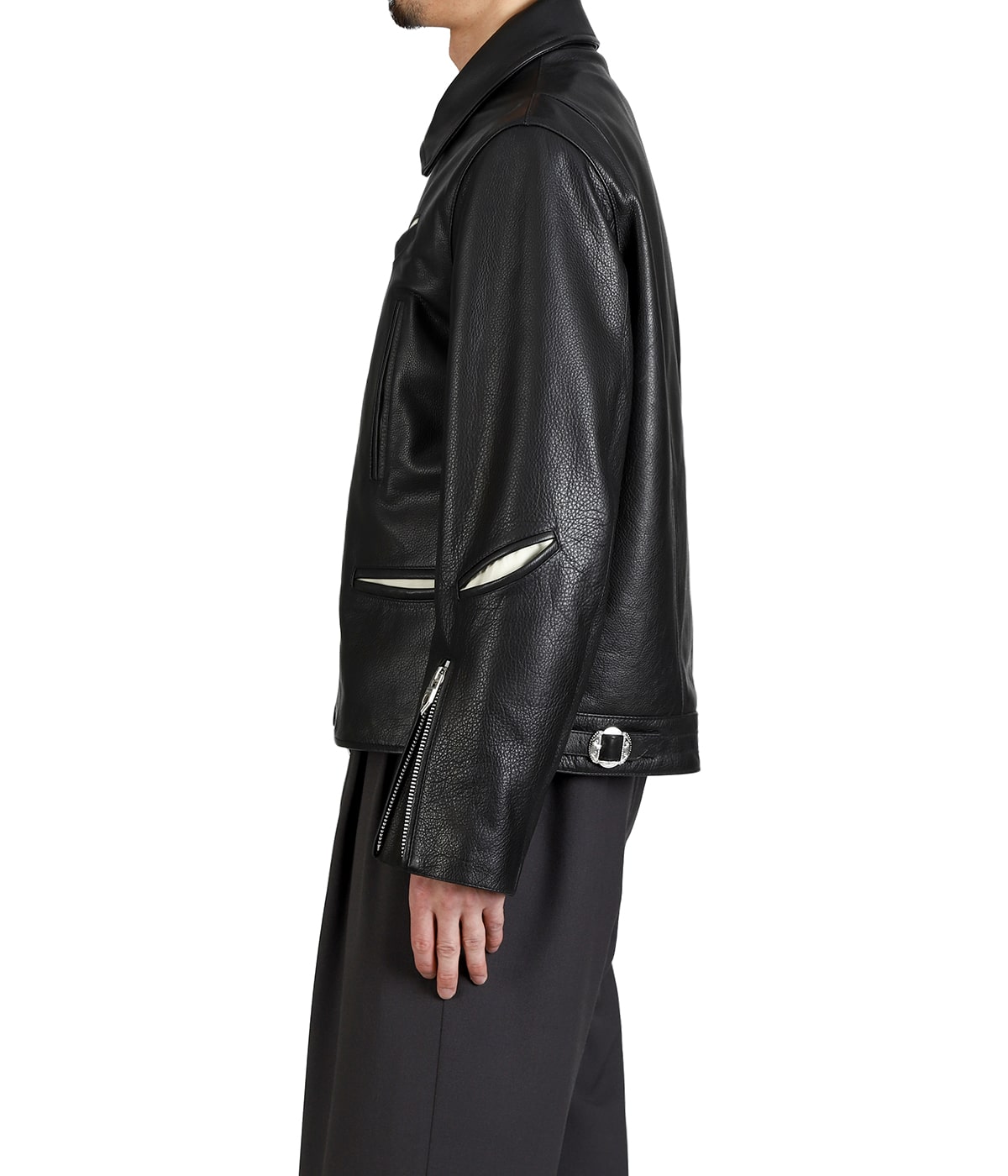 MOTORCYCLE LEATHER JACKET | MASU(エムエーエスユー) / アウター