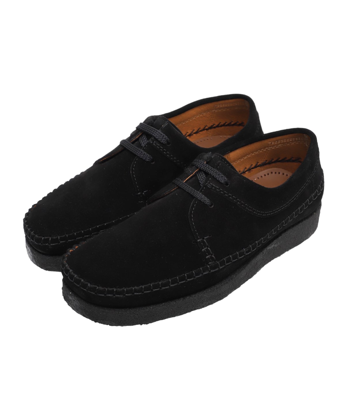 最終値下げ！！パドモア&バーンズ　ブラックスエード モカシンシューズ Willow Low Suede - BLACK - | Padmore&Barnes(パドモア