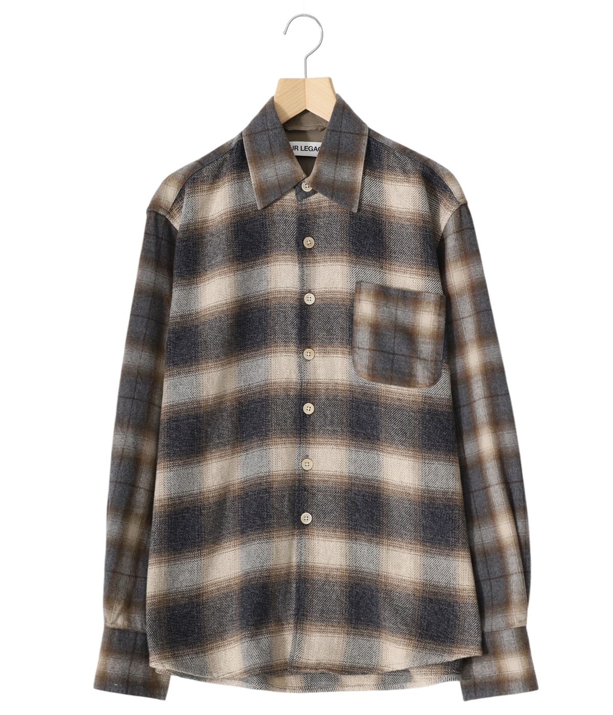 新品 OUR LEGACY Above Shirt 46 チェック シャツ OUR LEGACY】ABOVE SHIRT 46 トップス
