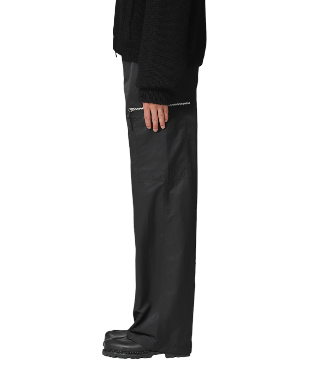 ourlegacy tactical cargo pantsサイズ44 Our Legacy - Tactical Cargo Black High Gloss Sateen