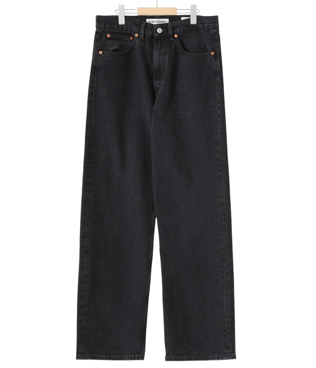 OUR LEGACY◆トレブルカット リアルブラックチェーンツイル Our Legacy - Treble Cut Real Black Chain Twill