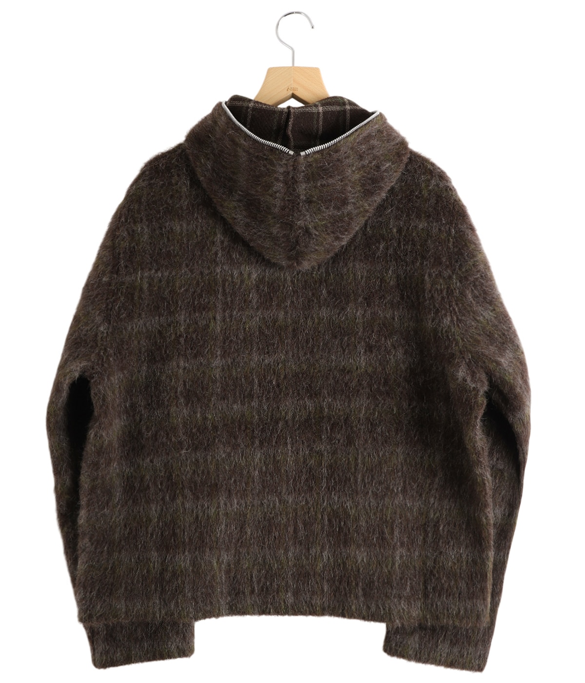 our legacy full zip hood チェック 2024aw our legacy full zip hood チェック 2024aw