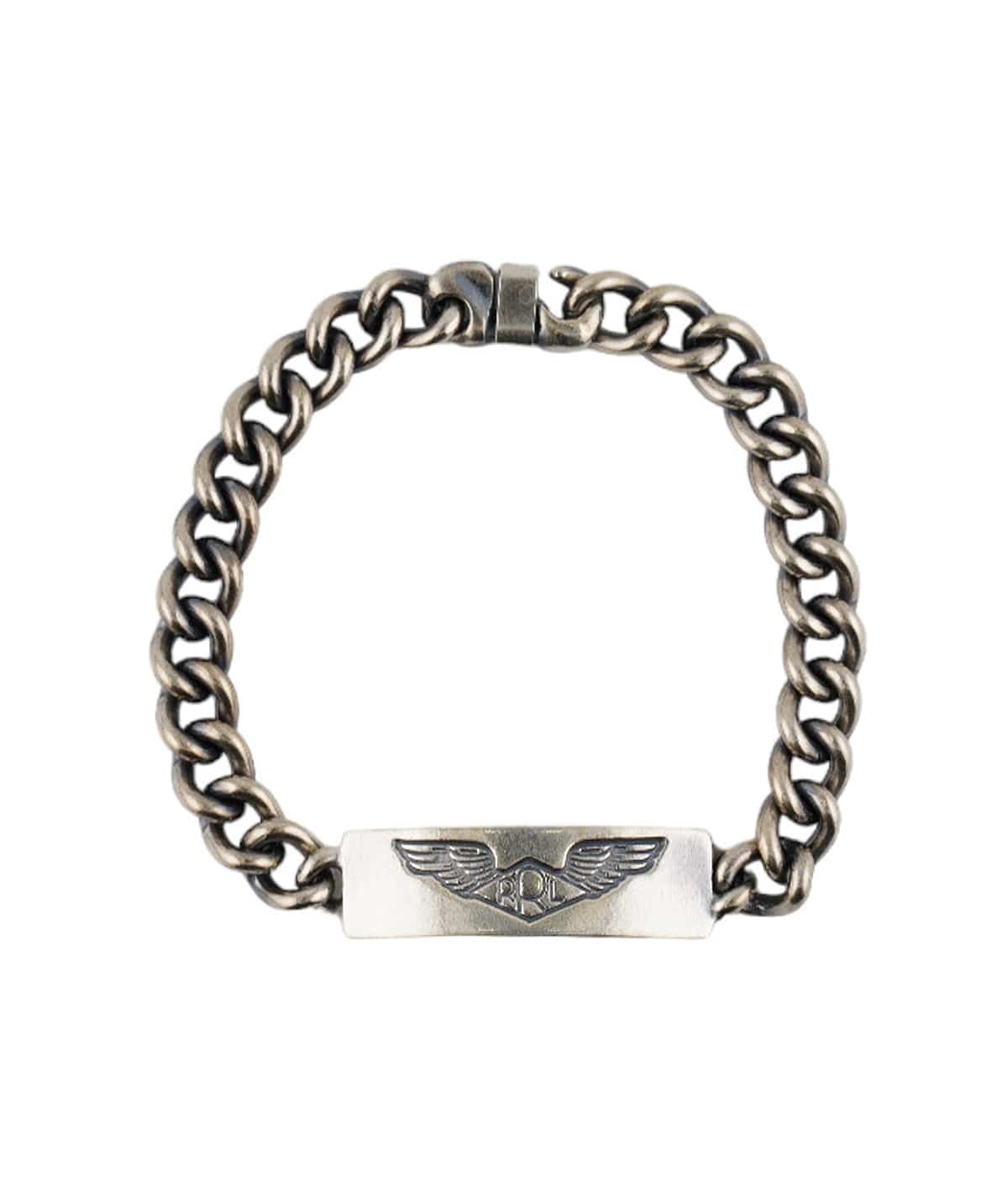 ID BRACELET-BRACELET-SILVER STERLING SILVER | RRL(ダブル