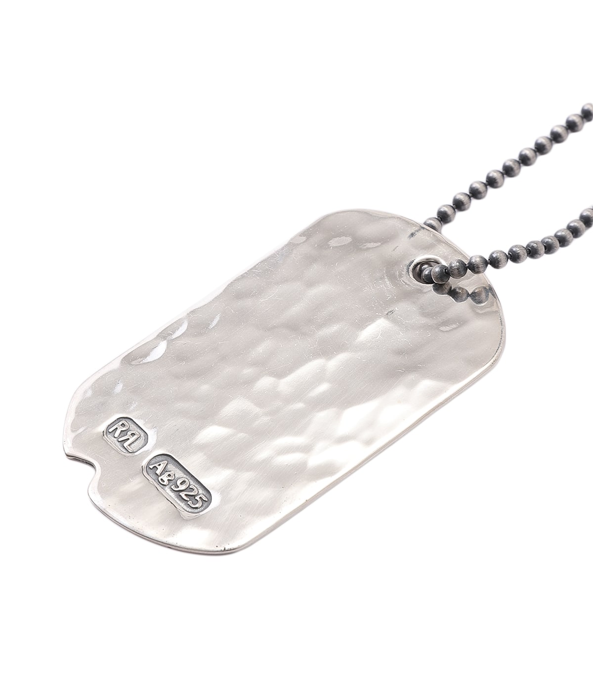 RRL DOG TAGS-NECKLACE-SILVER-STERLING SILVER | RRL(ダブル