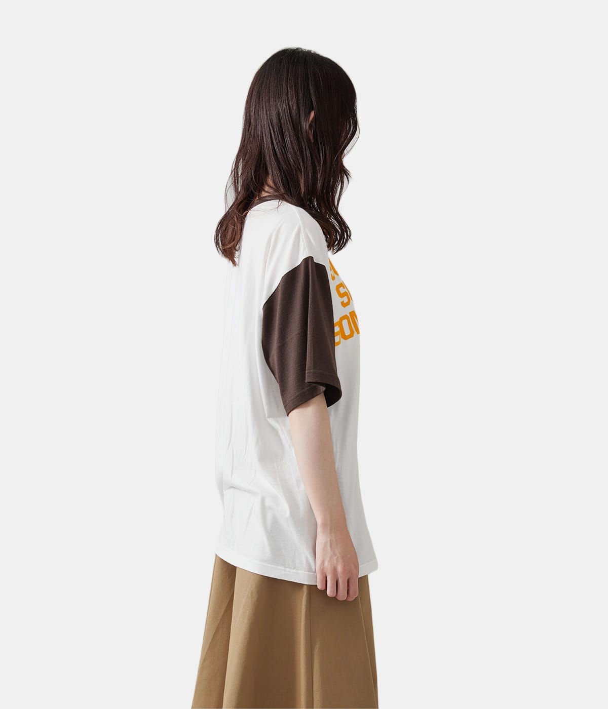 MADISONBLUE(マディソンブルー) 【レディース】BI-COLOR TEE MADISONBLUE(マディソンブルー) 【レディース】BI-COLOR TEE