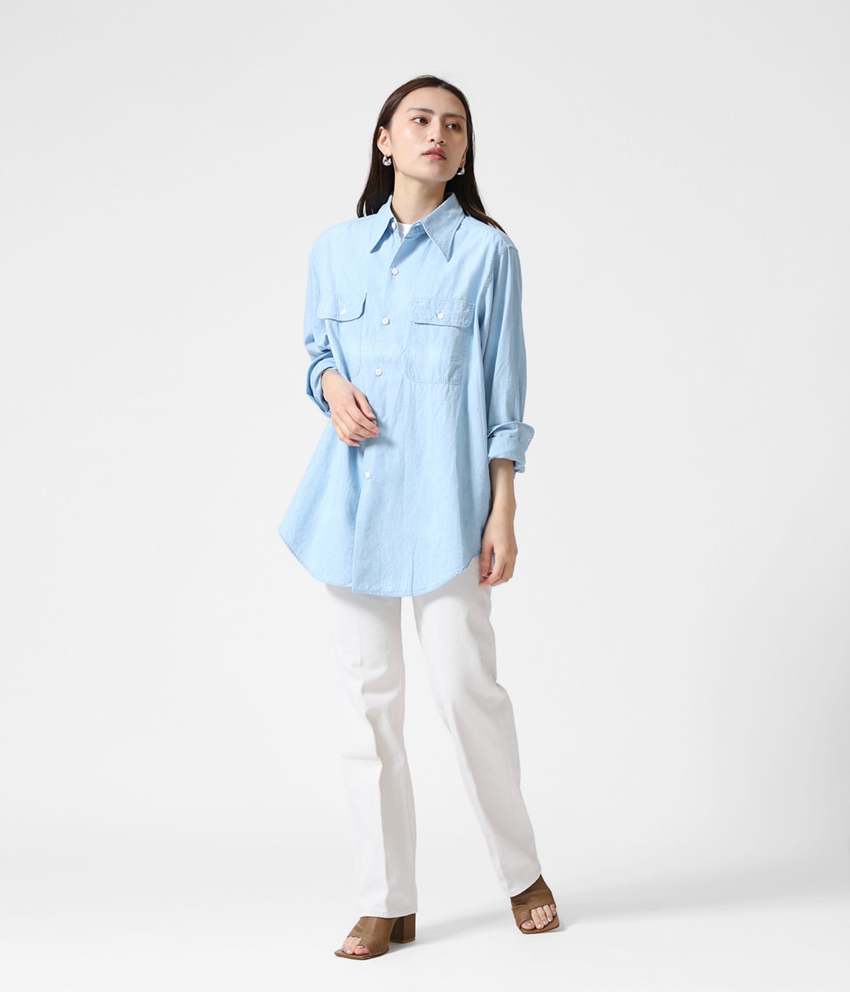 HAMPTON CHAMBRAY SHIRT(VW) | MADISONBLUE(マディソンブルー 