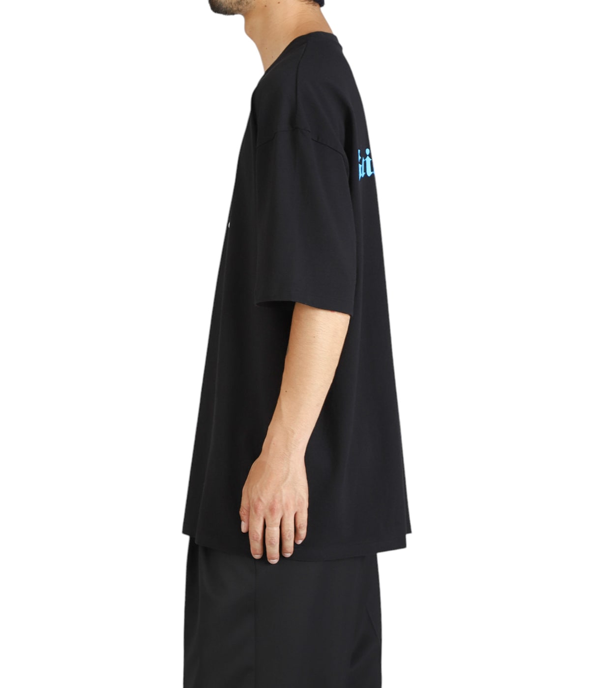 ロンT MR.BROTHERS CUT CLUB WACKO MARIA 黒 MR BROTHERS CUT CLUB / WASHED HEAVY WEIGHT CREW NECK T-SHIRT