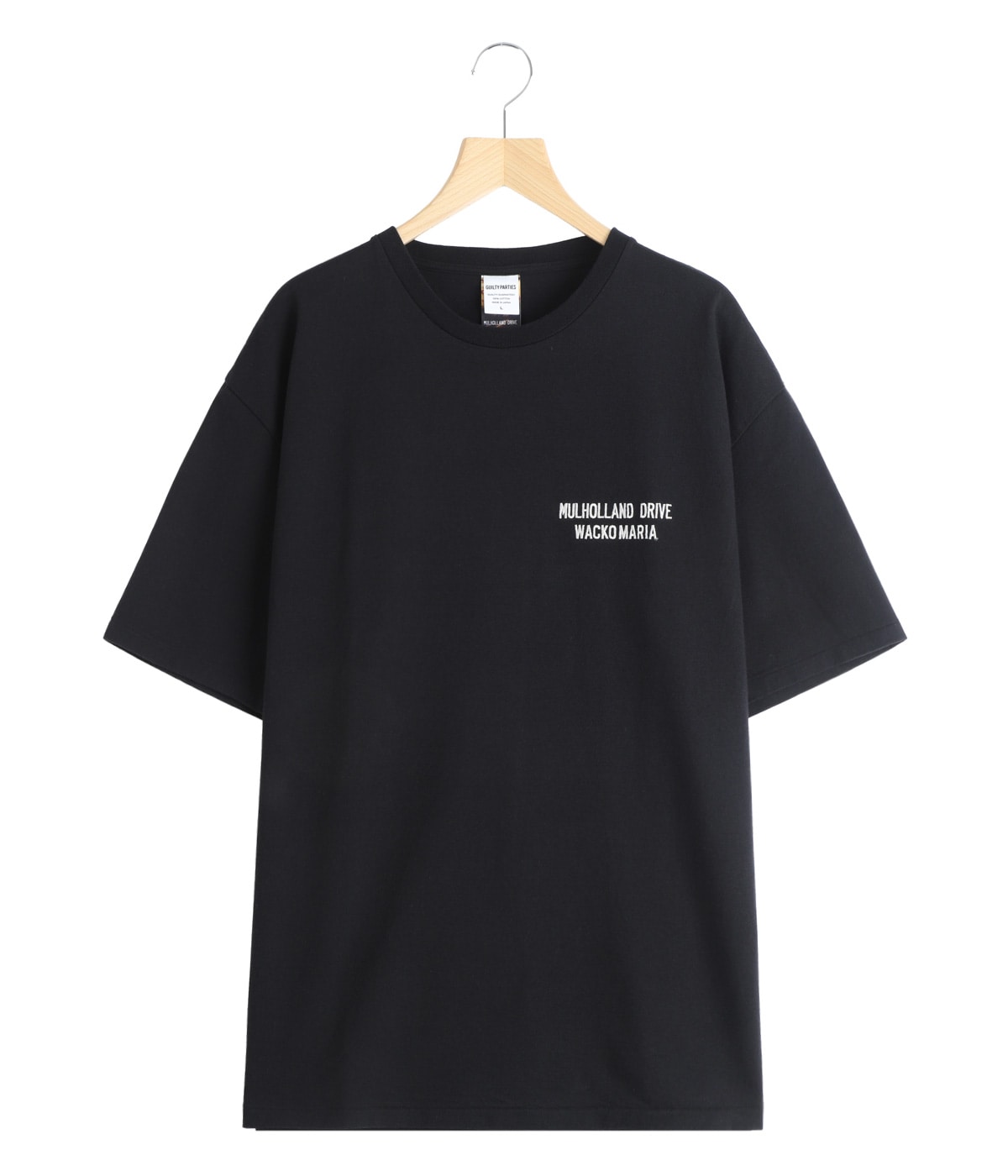 MULHOLLAND DRIVE / WASHED HEAVY WEIGHT CREW NECK T-SHIRT ( TYPE-1