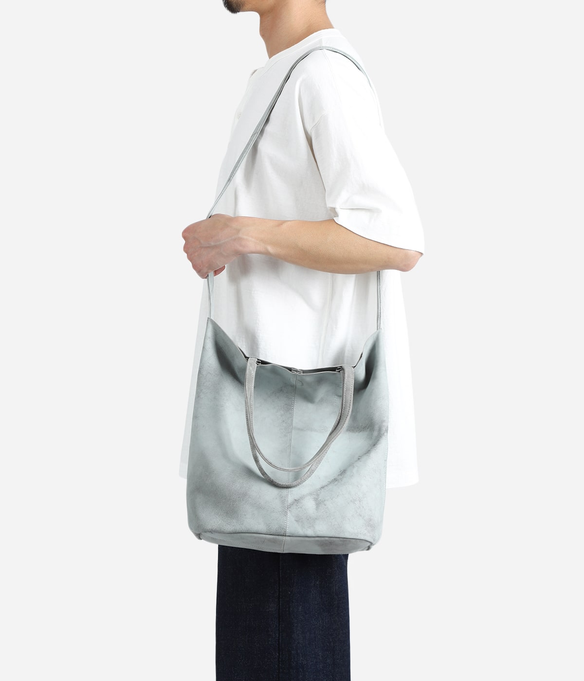 3WAY MEDIUM TOTE（LONG）-ANTIQUE SUEDE- | Morphee(モルフェ 