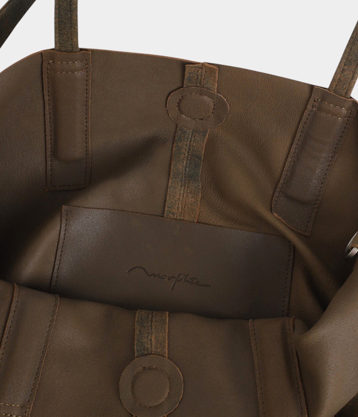 3WAY MEDIUM TOTE（SHORT）-ANTIQUE SUEDE- | Morphee(モルフェ