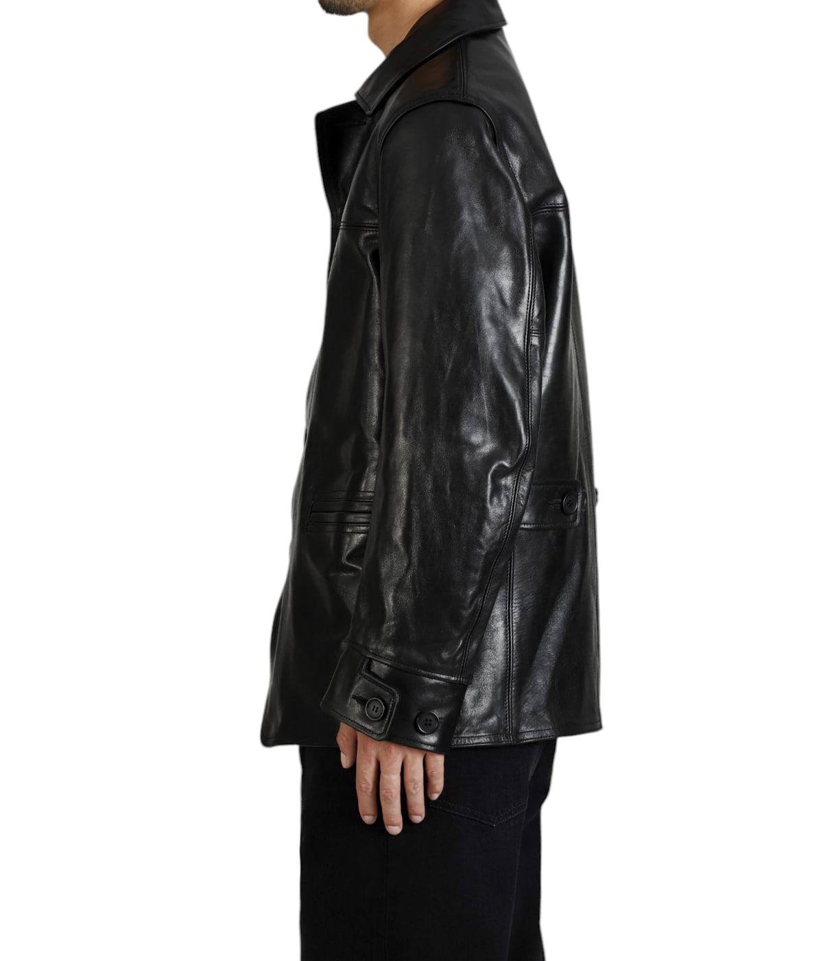 Y's for men LEATHER CAR COAT | MASSES(マシス) / アウター