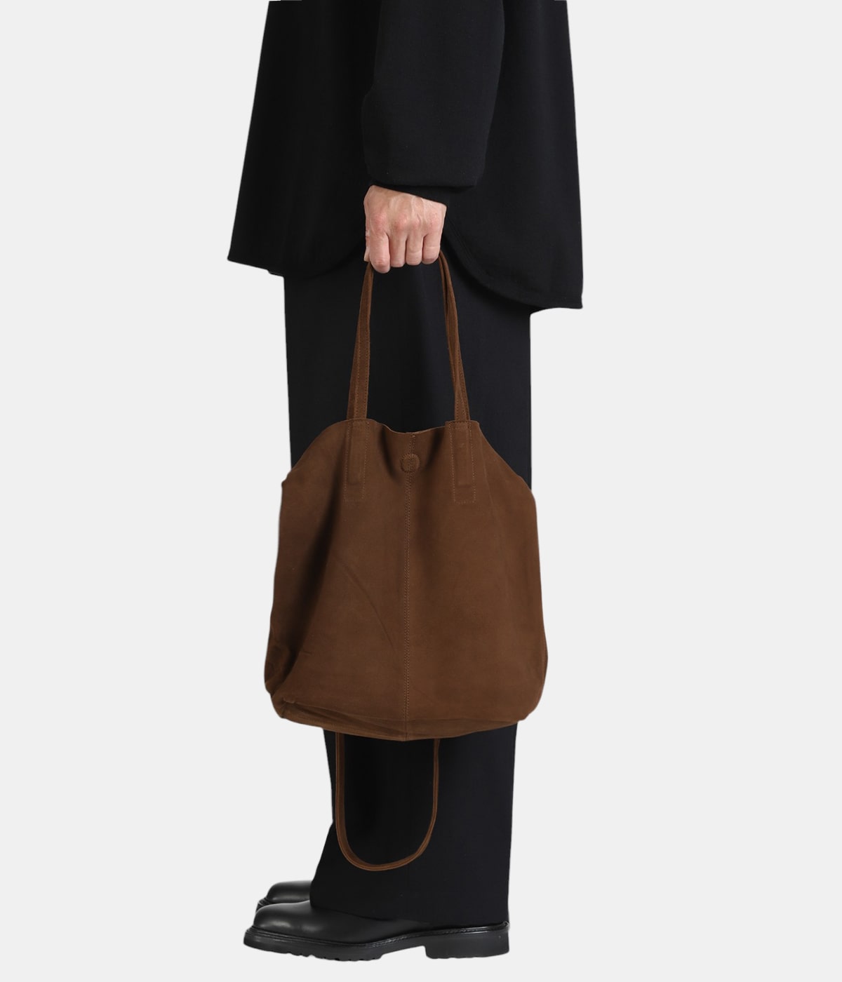 3WAY MIDIUM TOTE - SUEDE -（LONG） | Morphee(モルフェ
