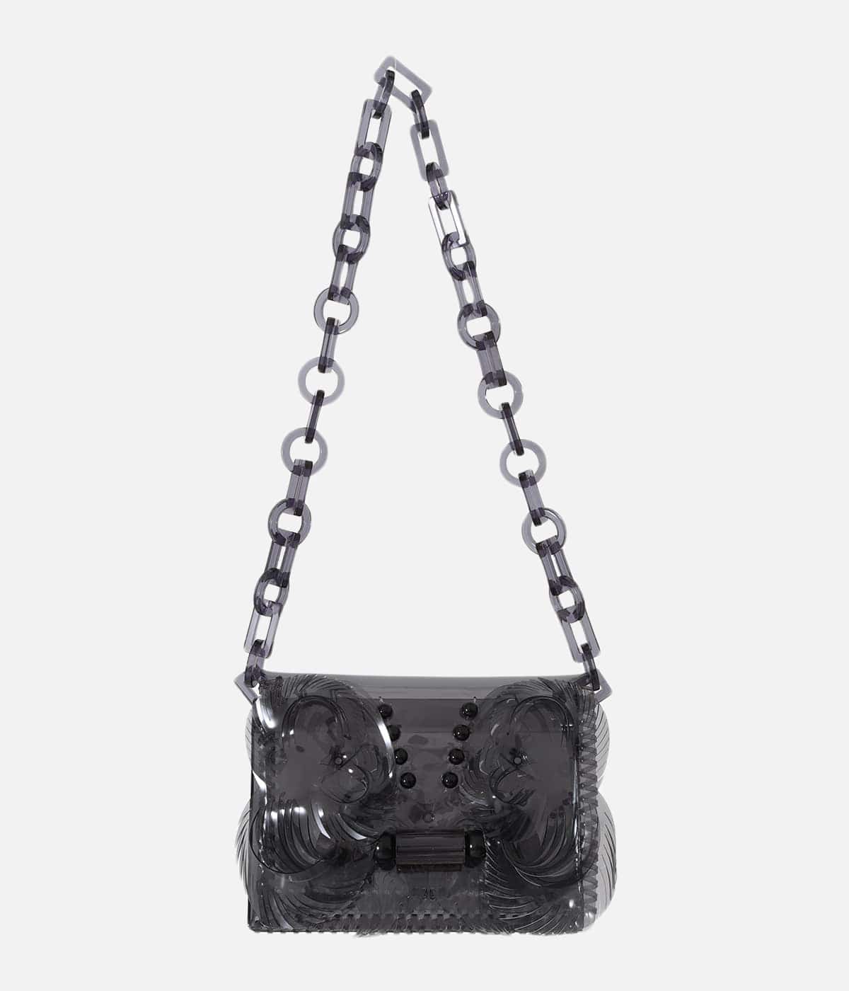 レディース】Transparent Sculptural Mini Chain Bag | Mame