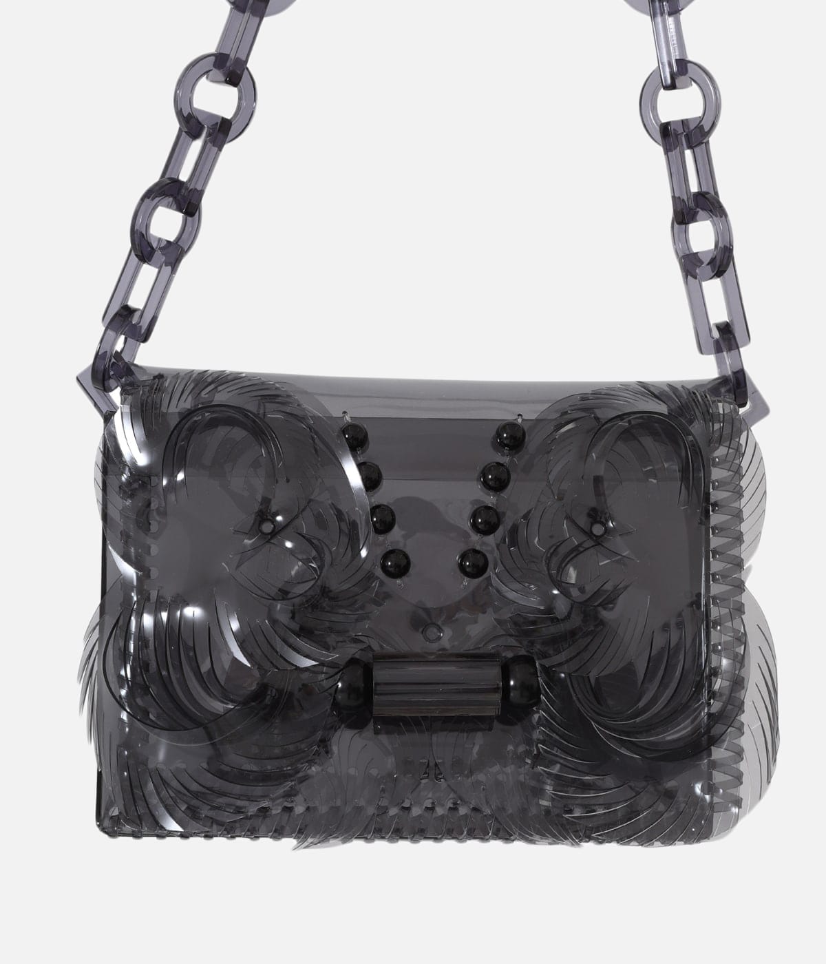 レディース】Transparent Sculptural Mini Chain Bag | Mame