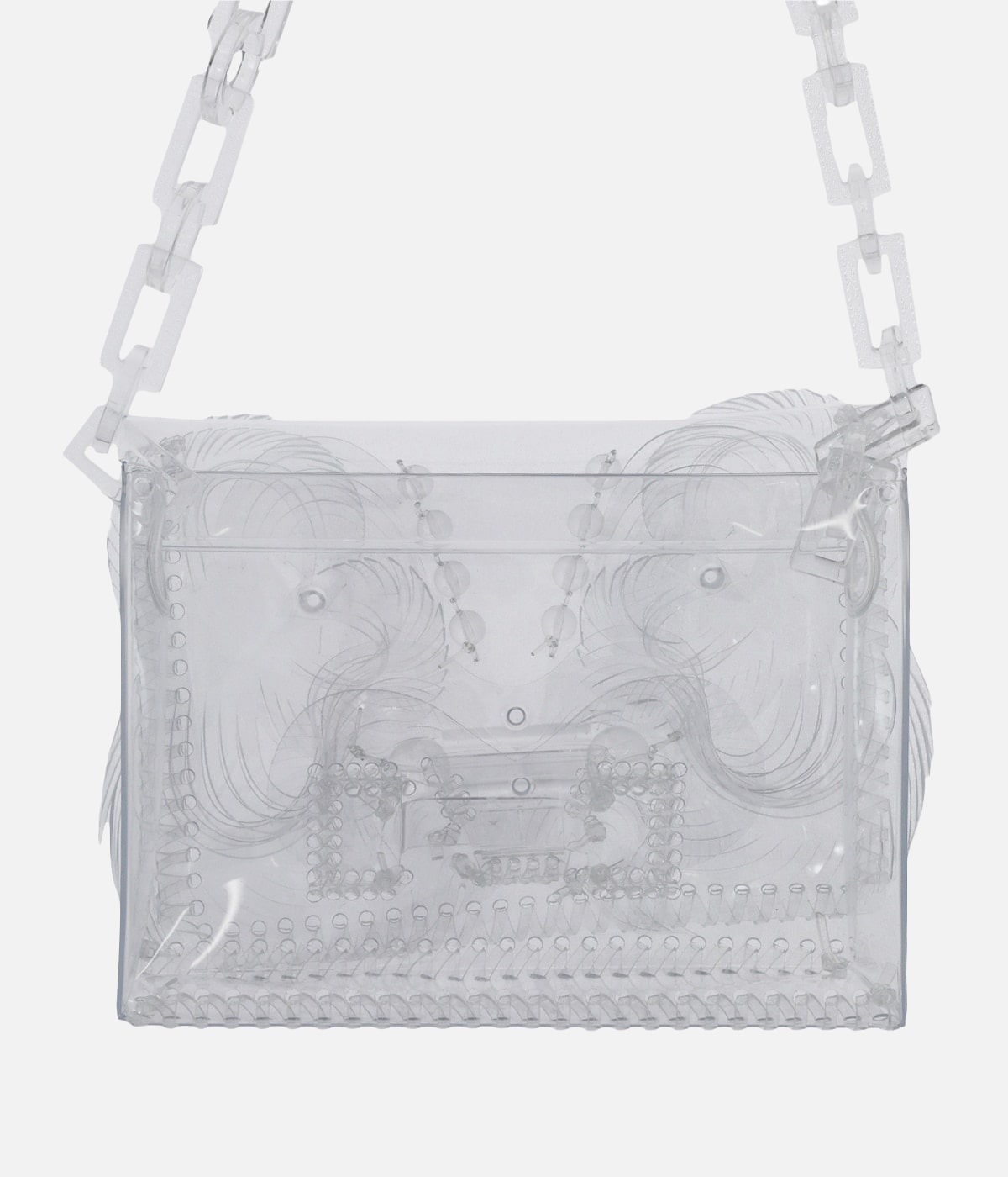 バッグ Transparent Sculptural Mini Chain Bag MameKurogouchi Transparent Sculptural Mini Chain Bag - Altamira