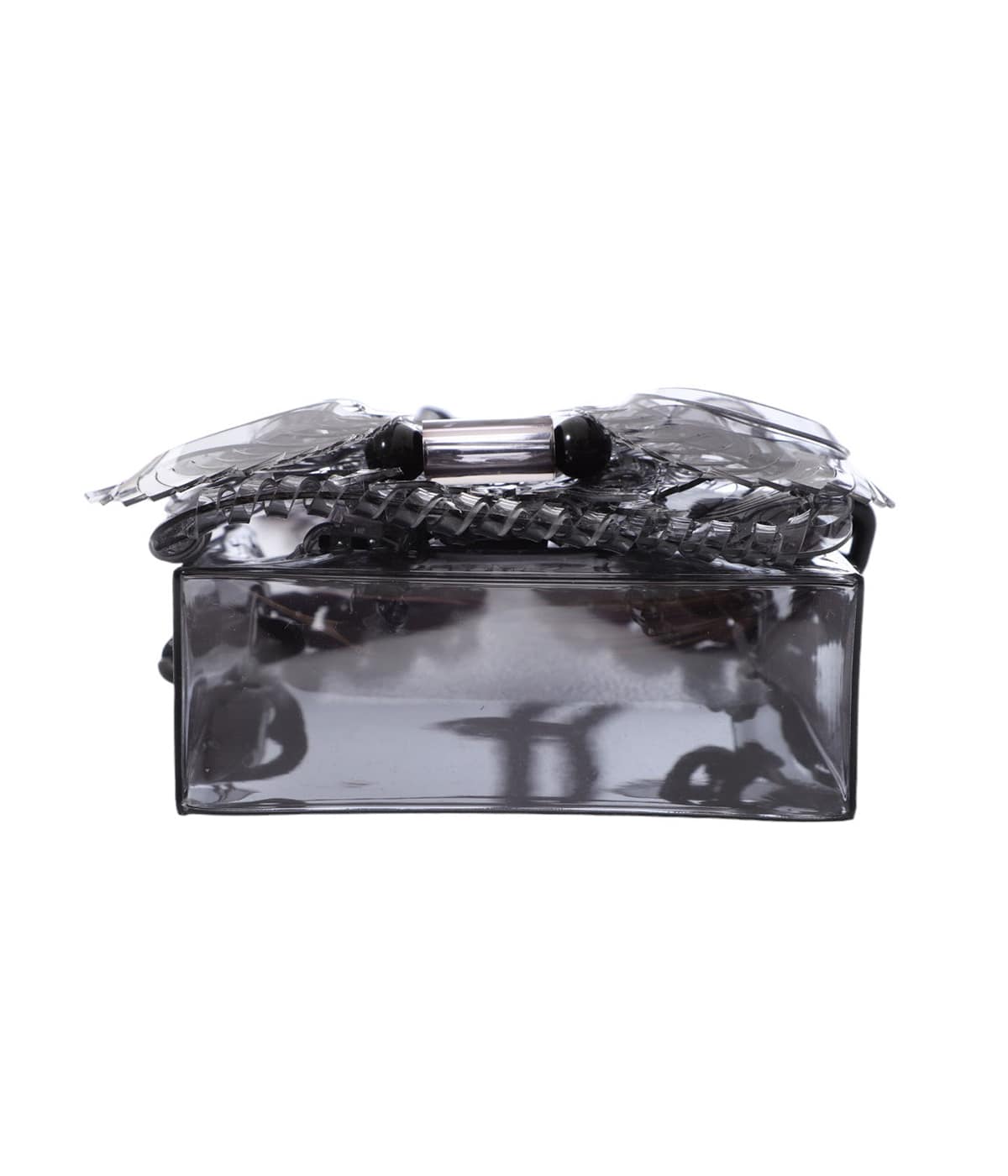 レディース】Transparent Sculptural Micro Chain Bag | Mame