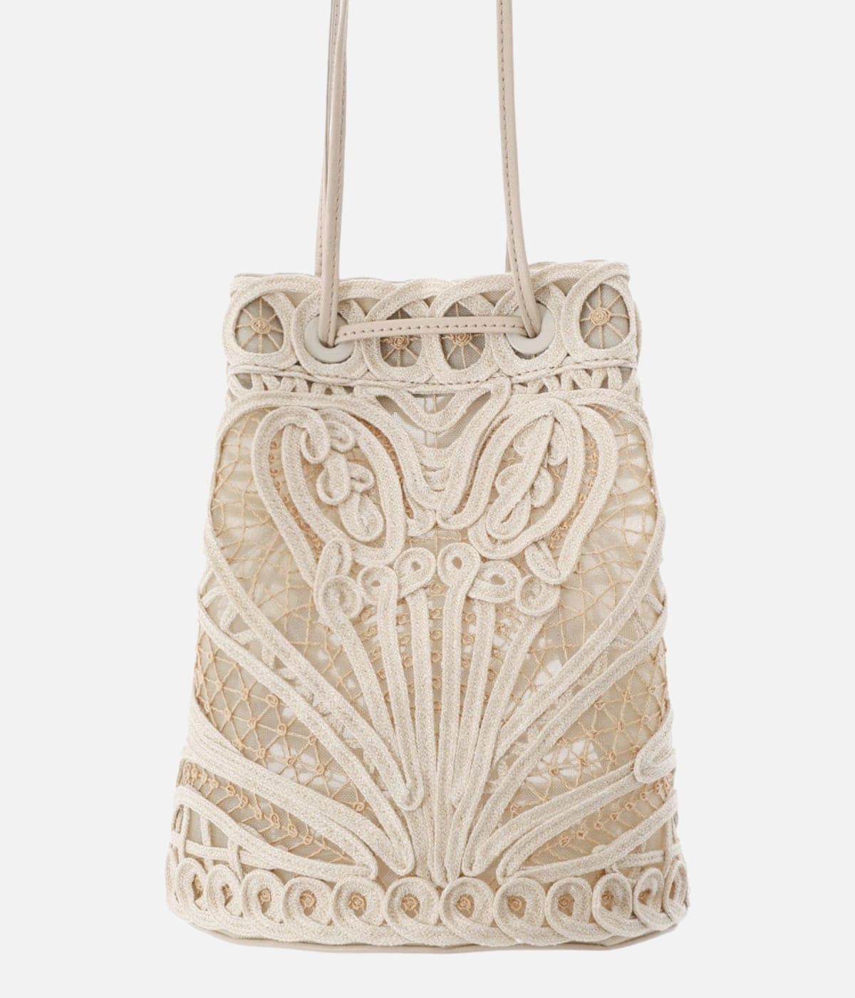 レディース】Cording Embroidery Bucket Bag | Mame Kurogouchi
