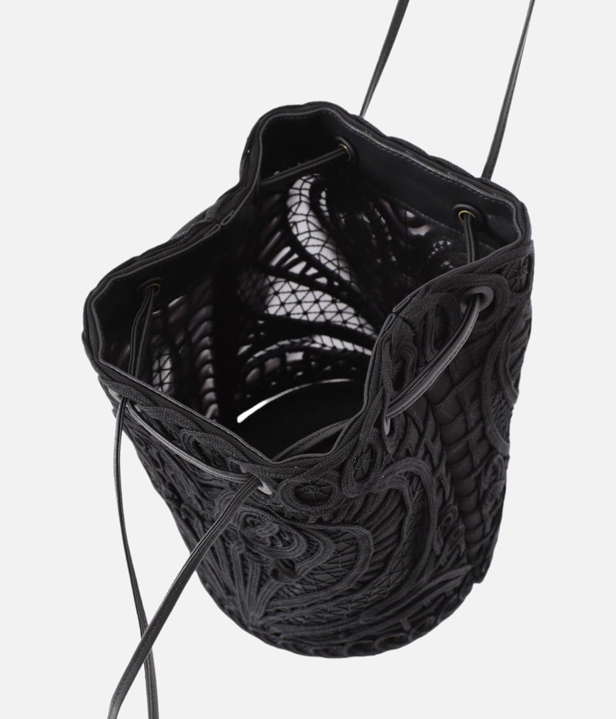 【Mame Kurogouchi】Cording Embroidery Bucket Bag Mame Kurogouchi / Cording Embroidery Bucket Bag - ISLE
