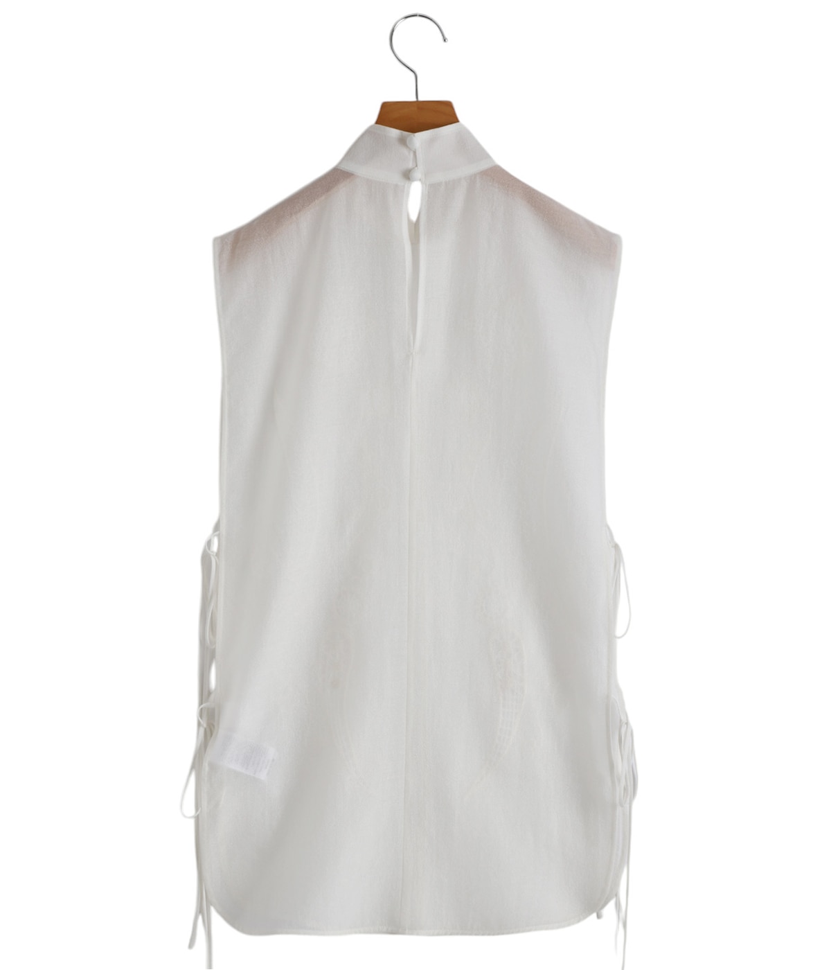 Sheer Embroidery Vest サイズ2 レディース】Sheer Embroidery Vest | Mame Kurogouchi(マメ