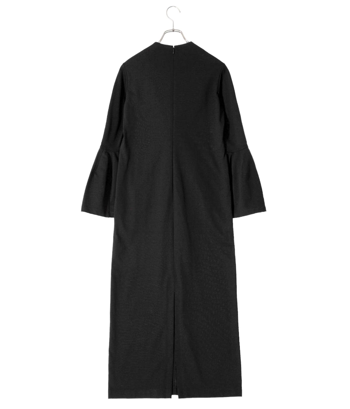 レディース】Volume Sleeve Cotton Jersey Dress | Mame