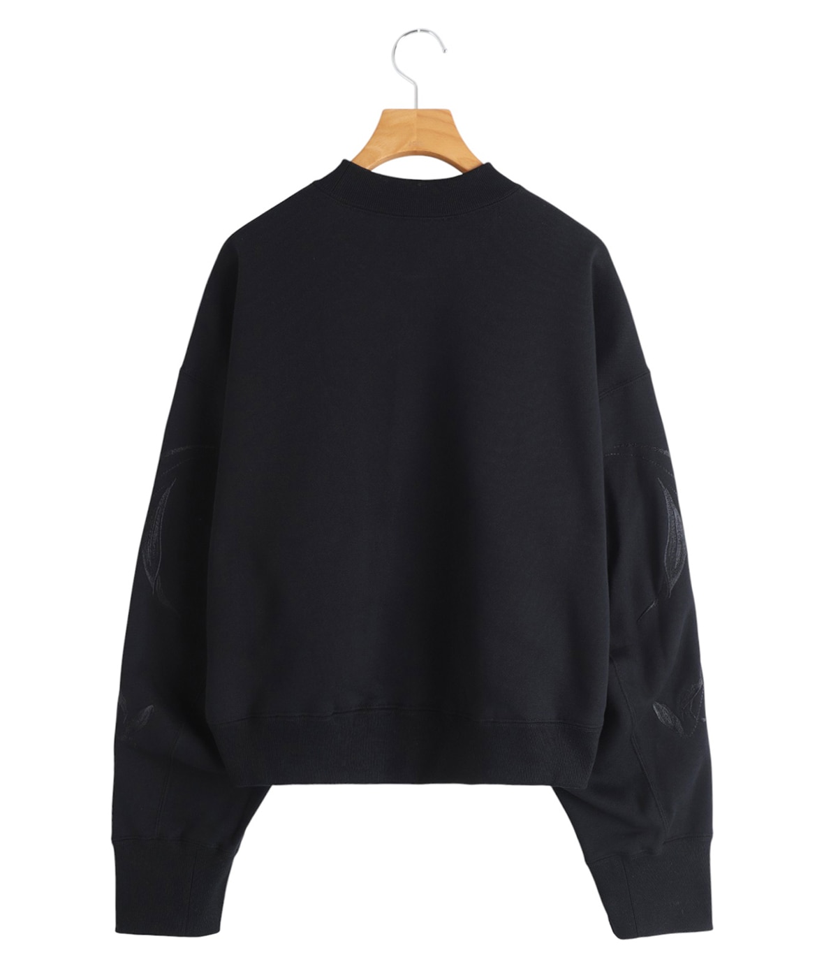 レディース】Floral Motif Embroidered Sweatshirts | Mame