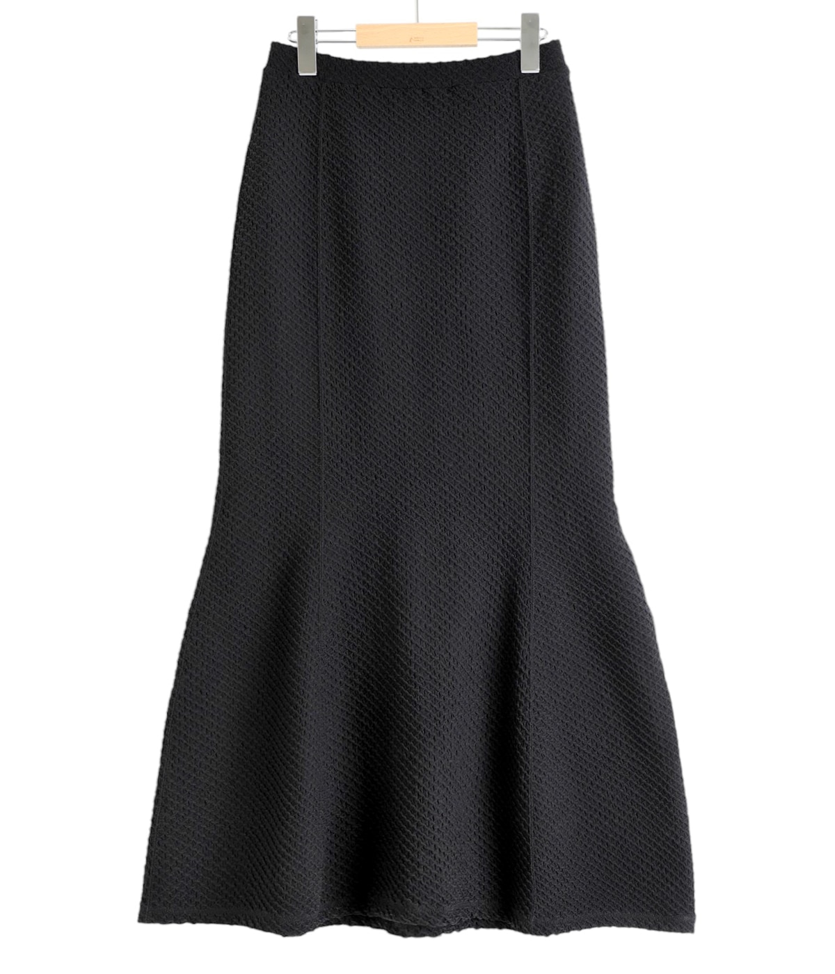 レディース】Shirring Jersey Jacquard Flare Skirt | Mame
