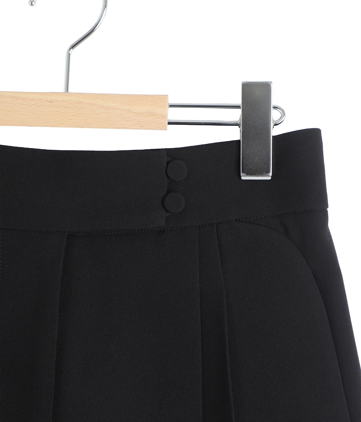 レディース】Triacetate Polyester High Waisted Wide Trousers | Mame