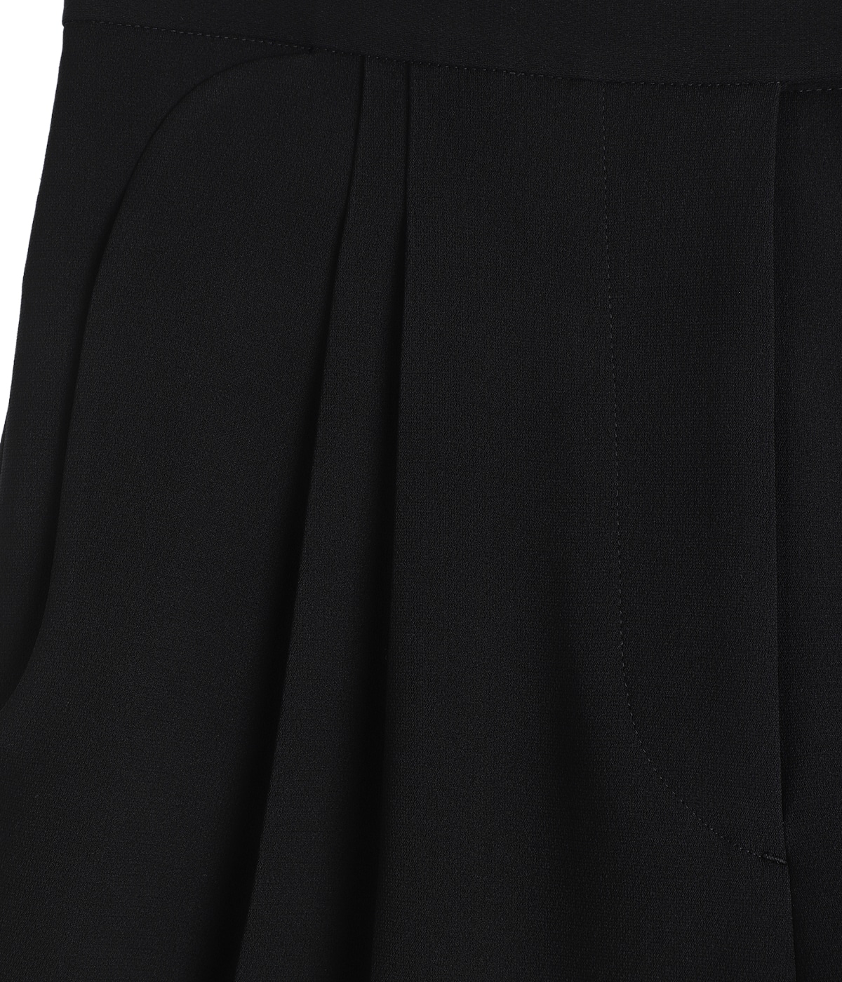 レディース】Triacetate Polyester High Waisted Wide Trousers | Mame