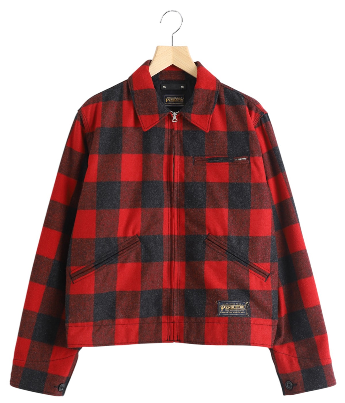 【PENDLETON】Zip Blouson チェックMサイズ PENDLETON ブルゾン アウター 「PENDLETON x M」CHECK BLOUSON