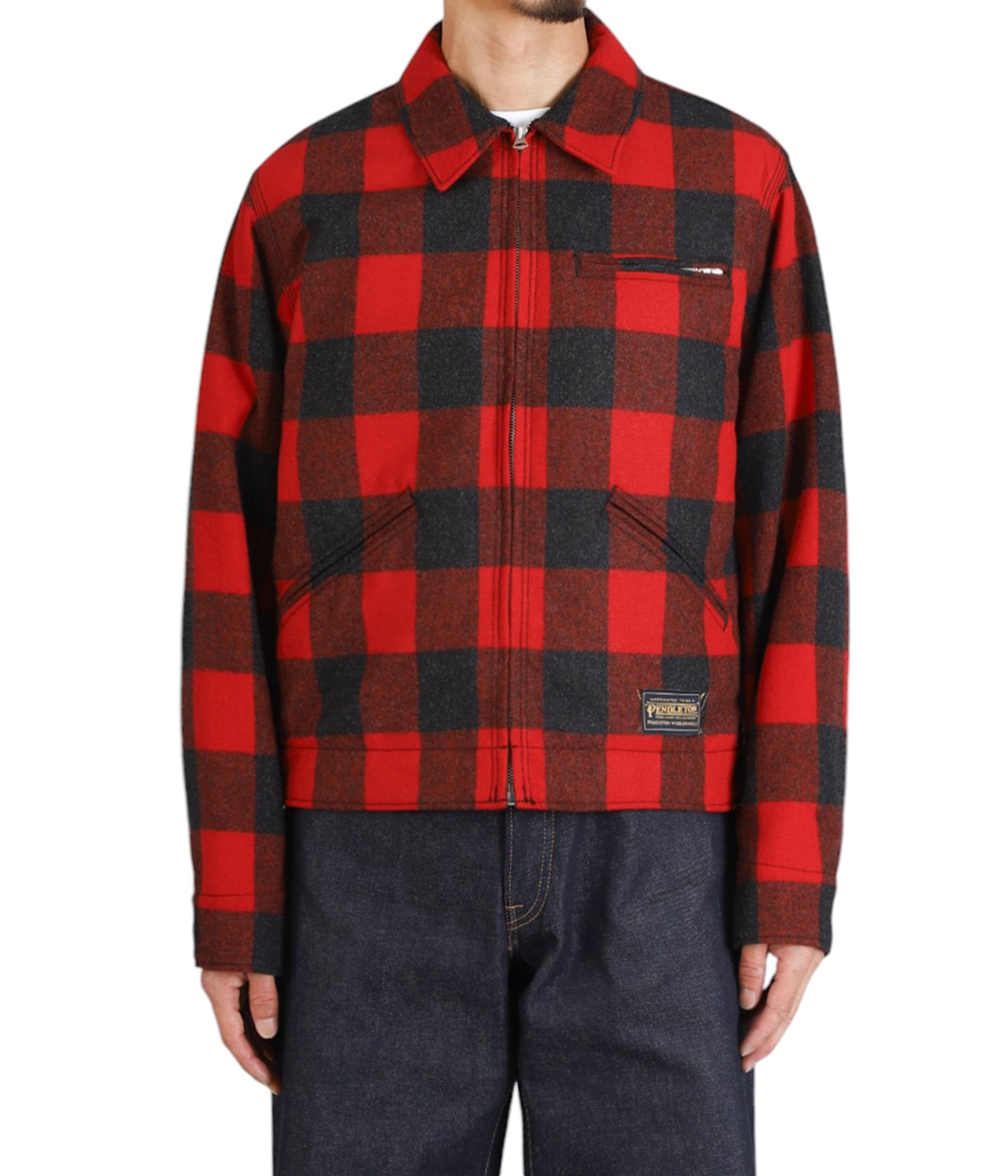 PENDLETON W.Plaid Zipup Work JKT | MINEDENIM(マインデニム