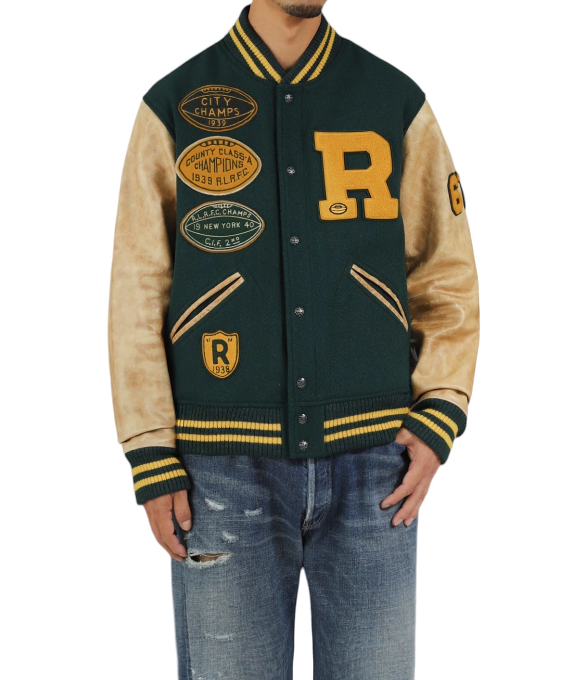 ラルフローレン、ダブルビー、ファミリア、アウター入りまとめ売り16点 VARSITY JACKET | POLO RALPH LAUREN(ポロ ラルフ ローレン