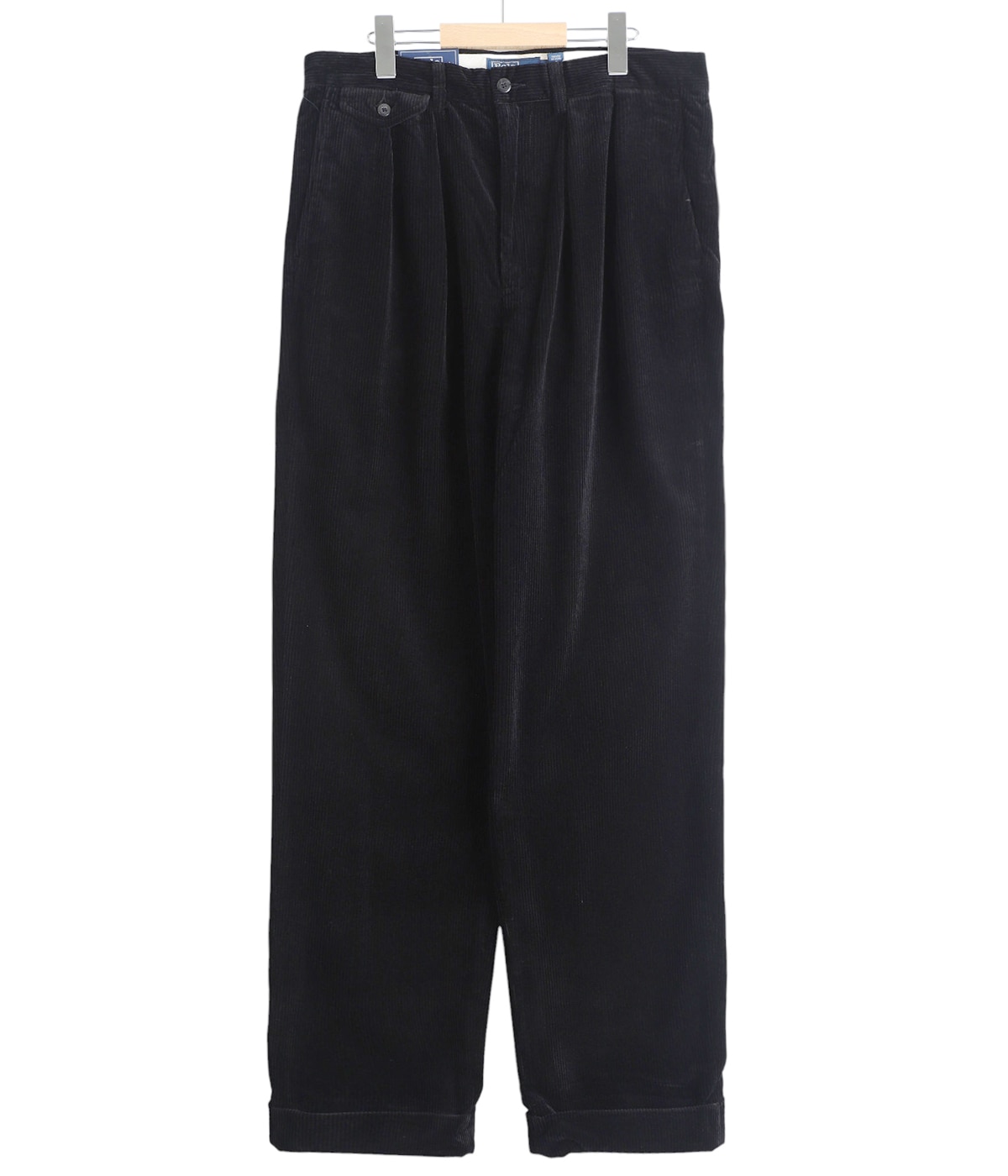 RALAXED FIT CORDUROY WHITMAN CHINO PLEATED PANTS | POLO RALPH