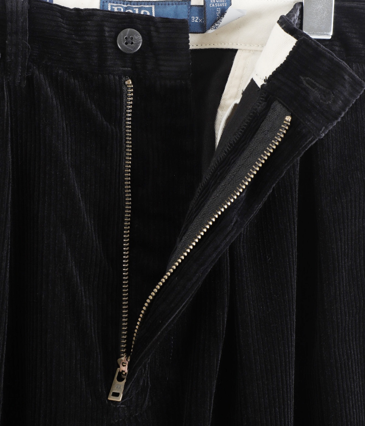 RALAXED FIT CORDUROY WHITMAN CHINO PLEATED PANTS | POLO RALPH