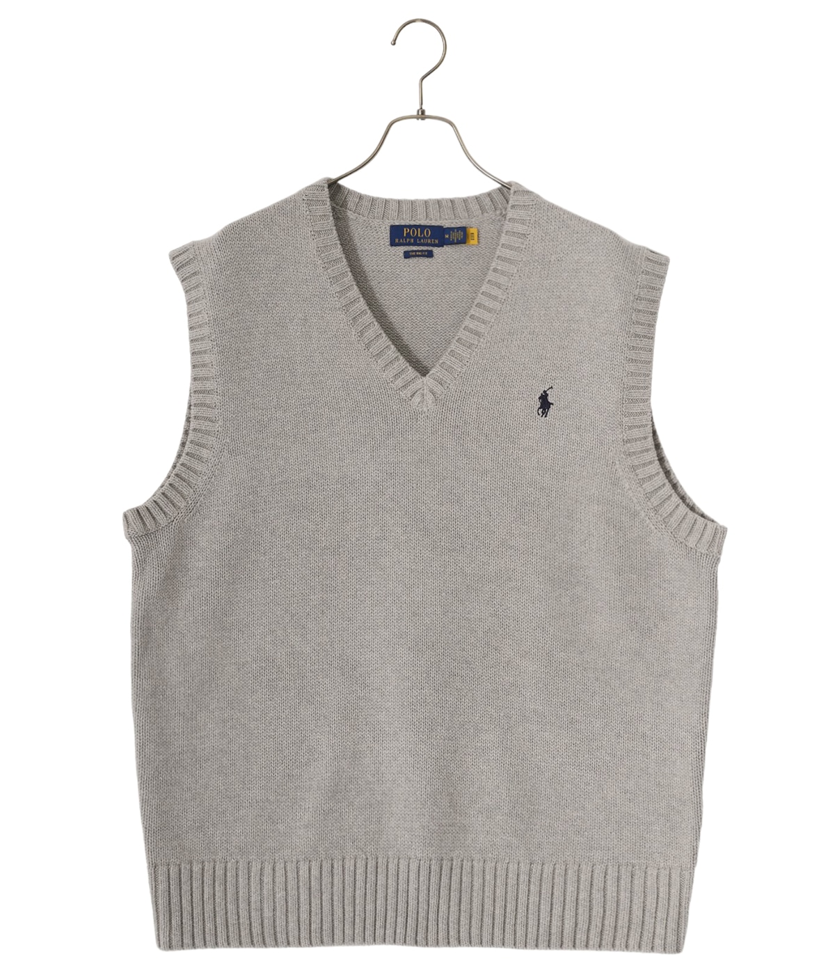 【新品タグ付】ポロラルフローレン　ベスト コットン Vネック セーター ベスト（ベスト）｜POLO RALPH