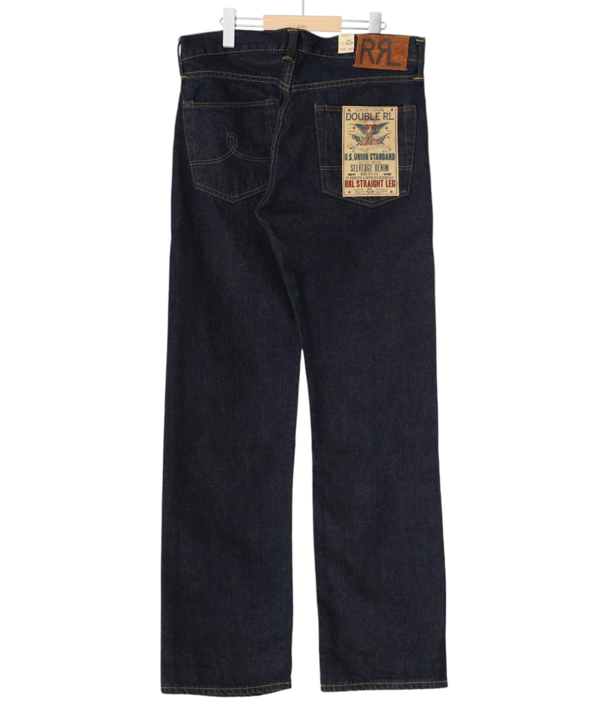 STRAIGHT LEG-5-POCKET-DENIM-CTN SELV TWILL | RRL(ダブル