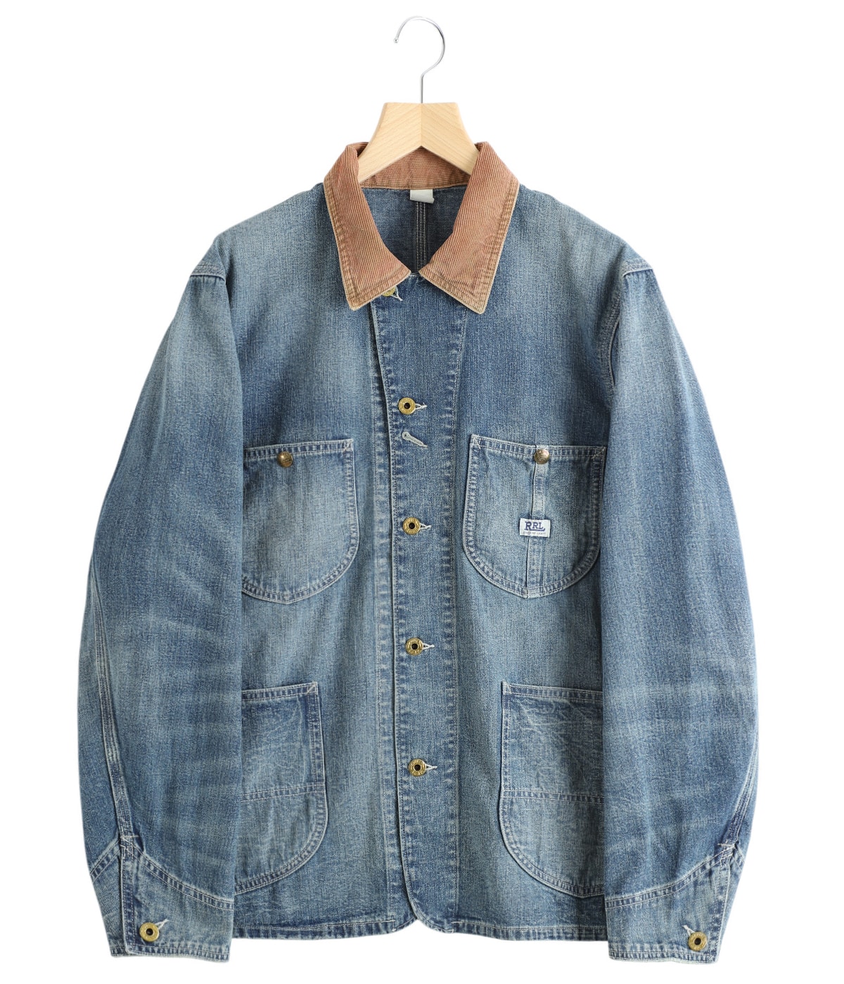 ARULLE v-collar denim Jacket デニムジャケット ARULLE v-collar denim jacket