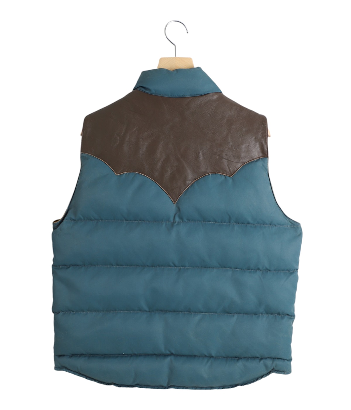 STONELY VEST-LINED-VEST NYLON/LEATHER | RRL(ダブルアールエル