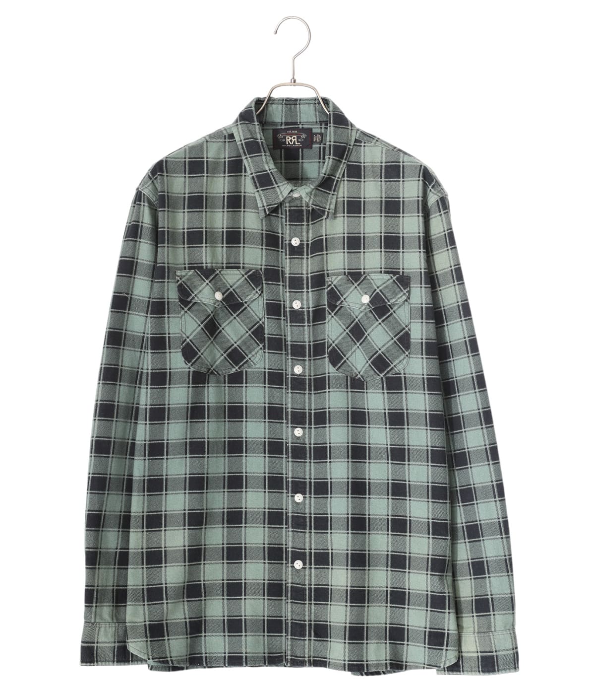 PRESTON WS-LONG SLEEVE-SPORT SHIRT COTTON CHAMOIS | RRL