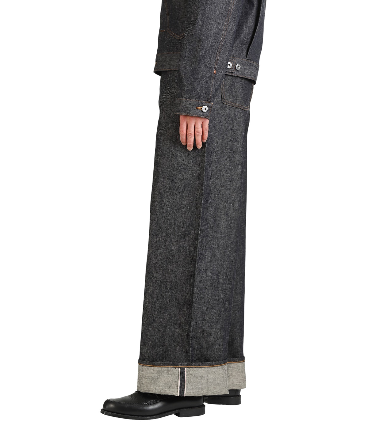 MODERN DENIM TROUSERS WIDE CUT | SUGARHILL(シュガーヒル