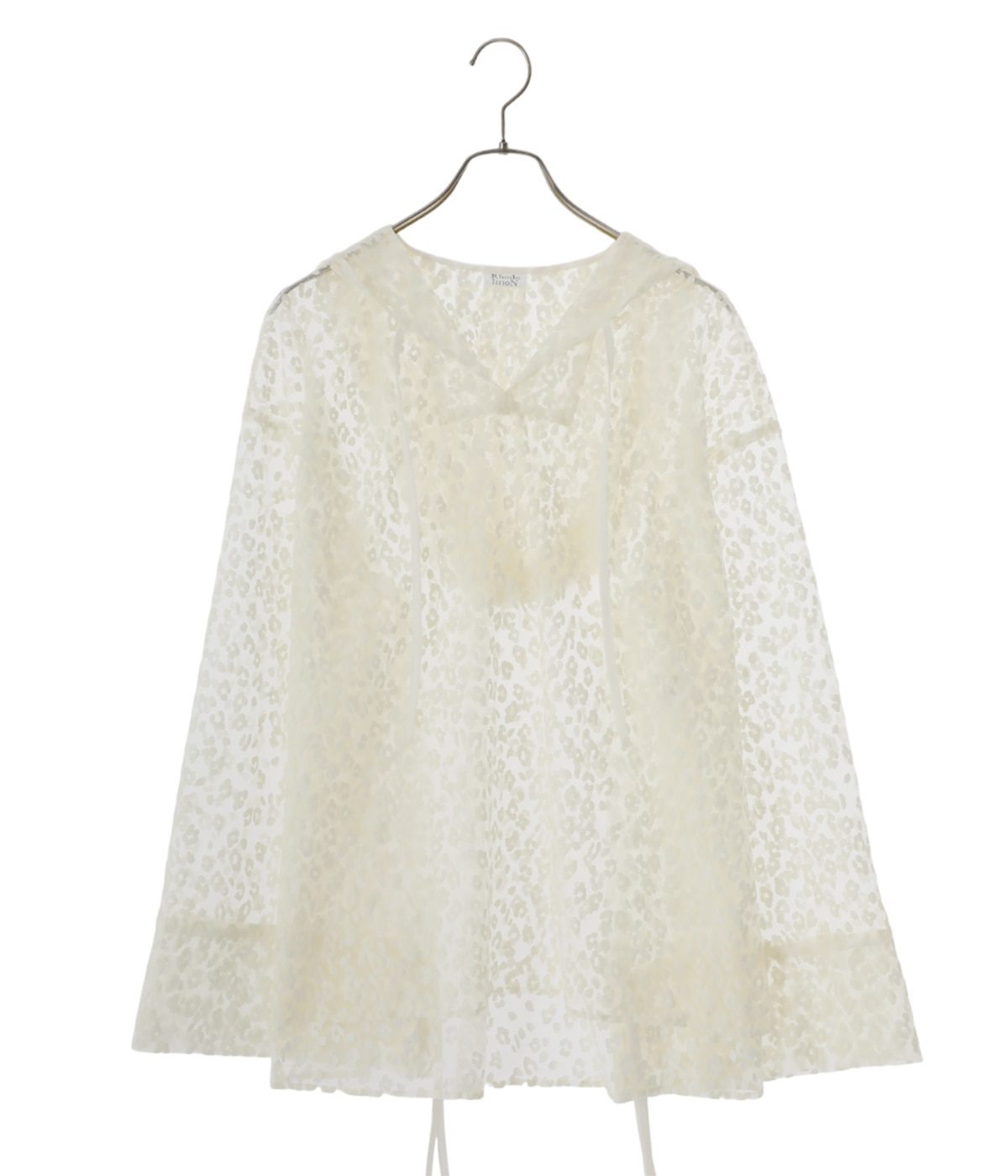 【レディース】Flock Print Sheer Mex Parka