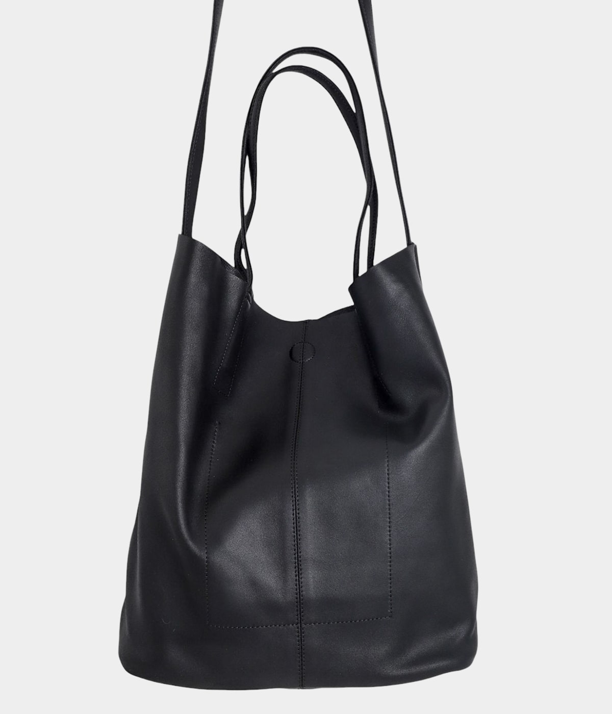 3WAY MIDIUM TOTE（SHORT）- BLACK - | Morphee(モルフェ) / バッグ