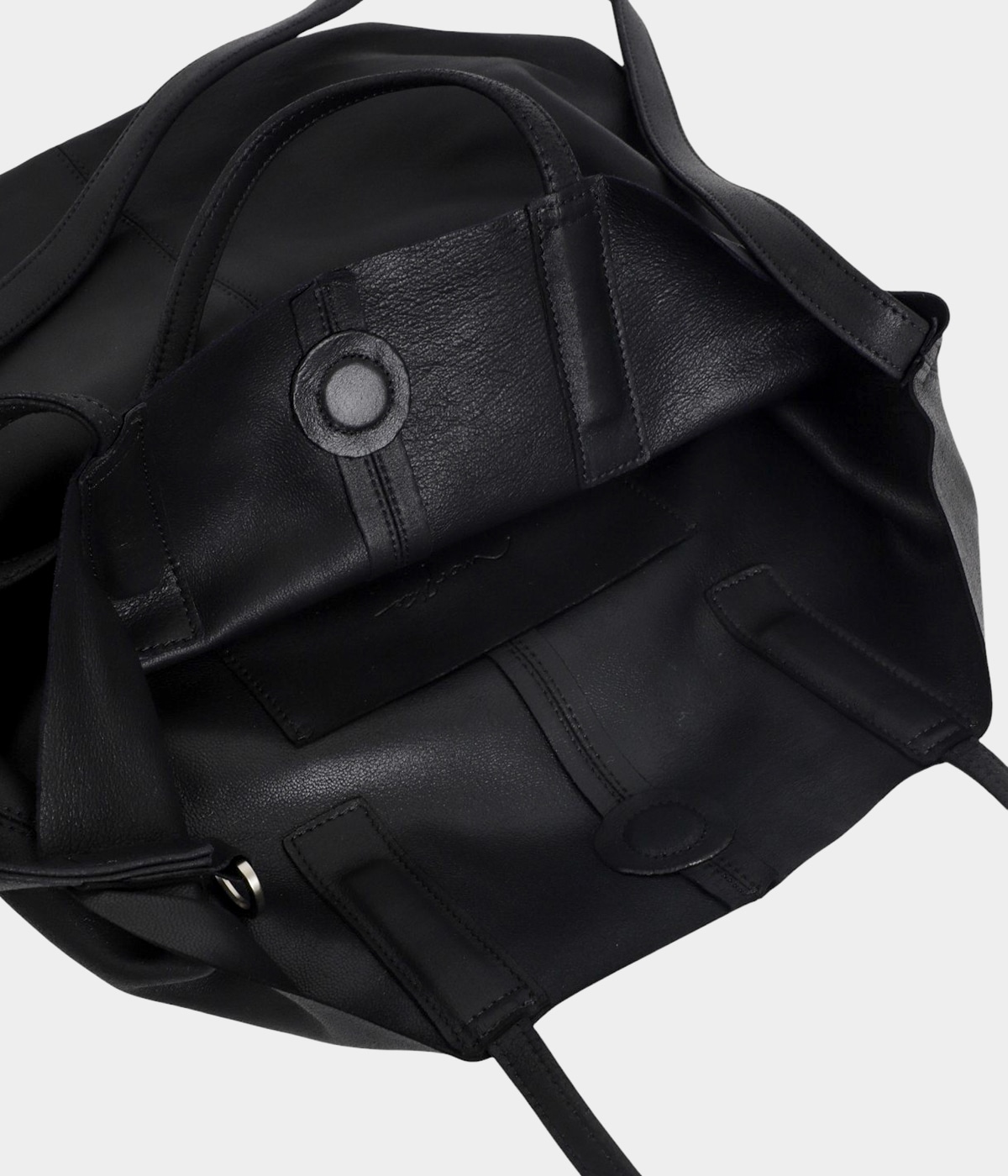 3WAY MIDIUM TOTE（SHORT）- BLACK - | Morphee(モルフェ) / バッグ