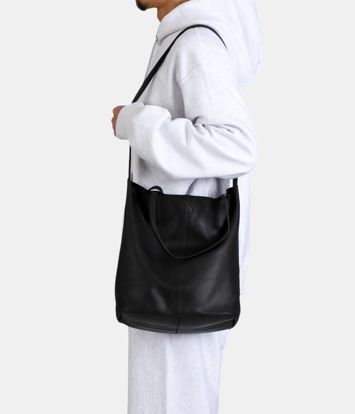 3WAY MIDIUM TOTE（SHORT）- BLACK - | Morphee(モルフェ) / バッグ