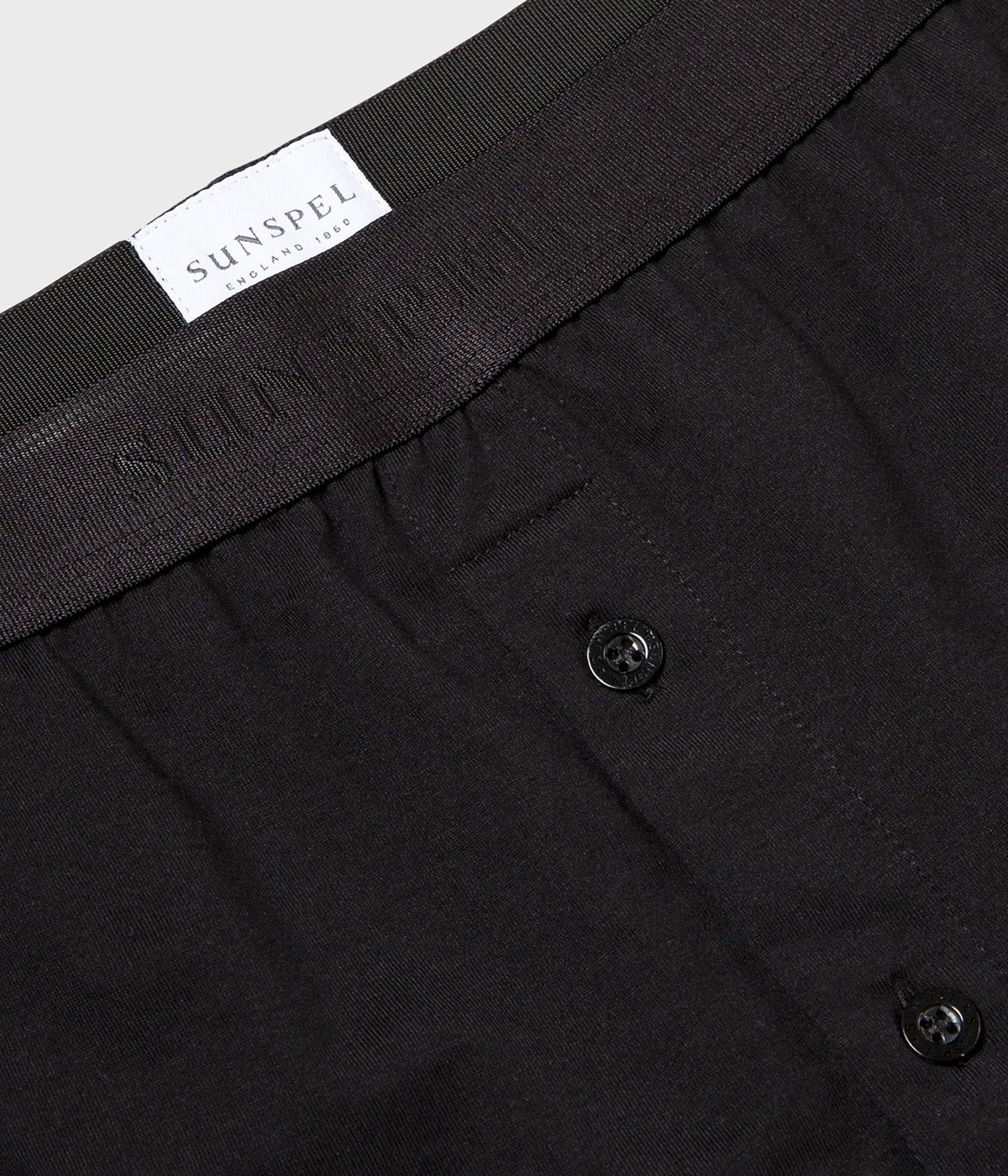 Superfine Cotton Two Button Shorts | SUNSPEL(サンスペル