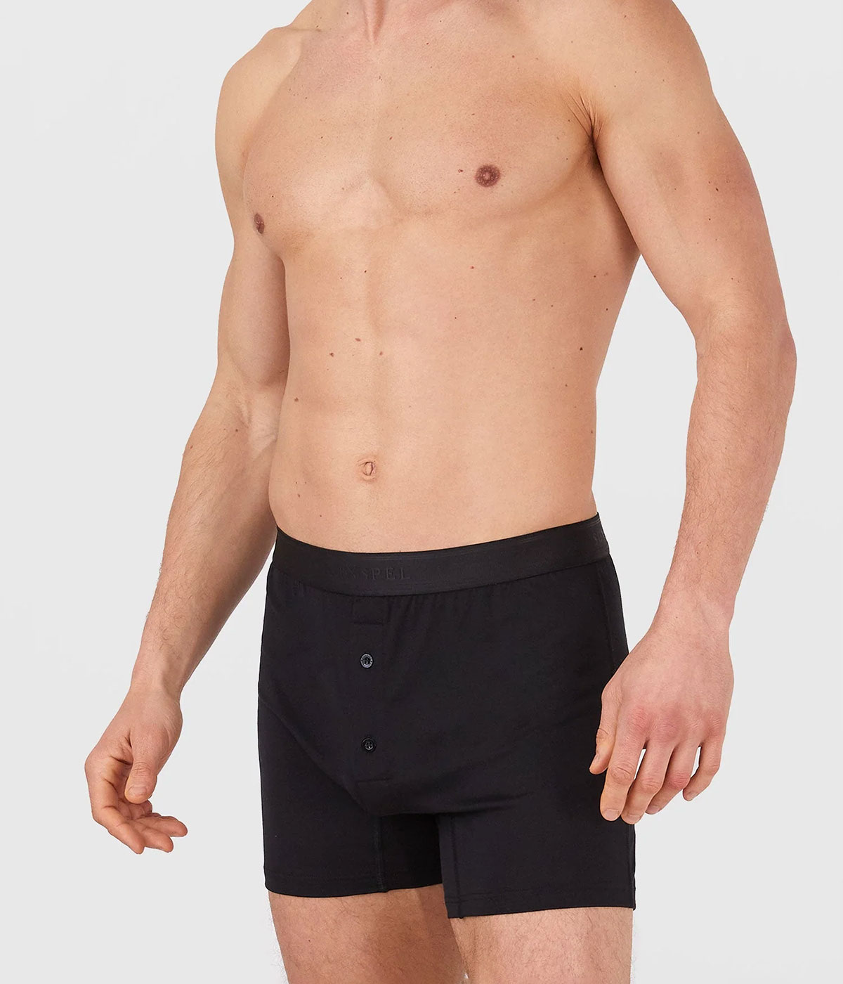【２着セット】SUNSPEL |／サンスペル／ネイビー・ブラック スウェット ハーフジップループバックスウェットシャツ （Black）| Sunspel