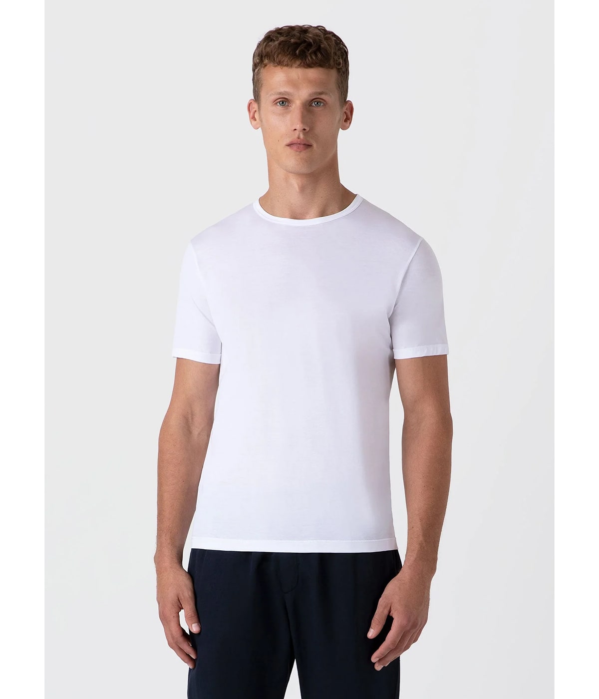 【試着のみ】SUNSPEL Tシャツ　ホワイト サイズ1 Q82 SS CREW NECK T-SHIRT Q82 | SUNSPEL(サンスペル) / トップス