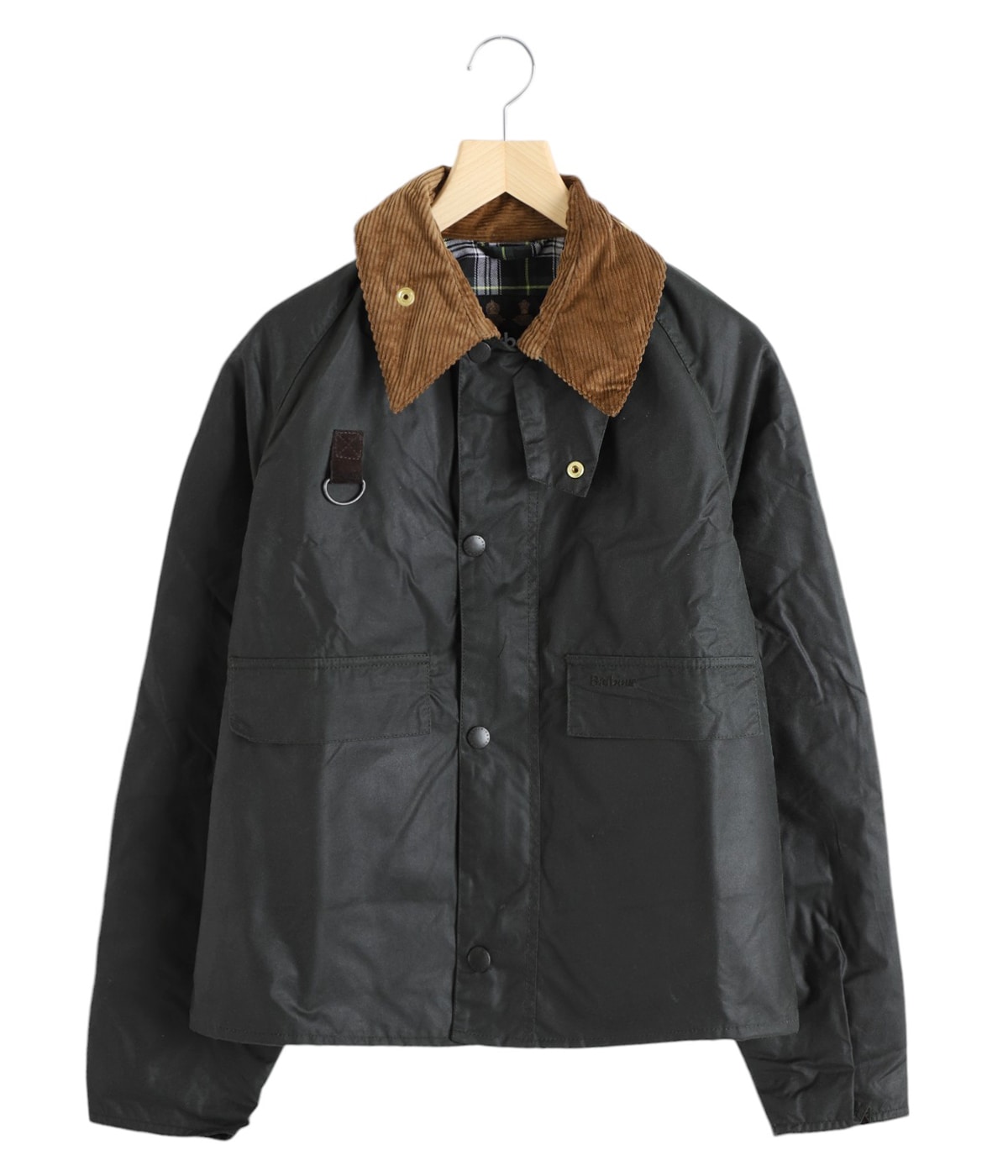 Barbour スペイ ダークグリーン SPEY / スペイ】ダック コットン ショートレングス ブルゾン