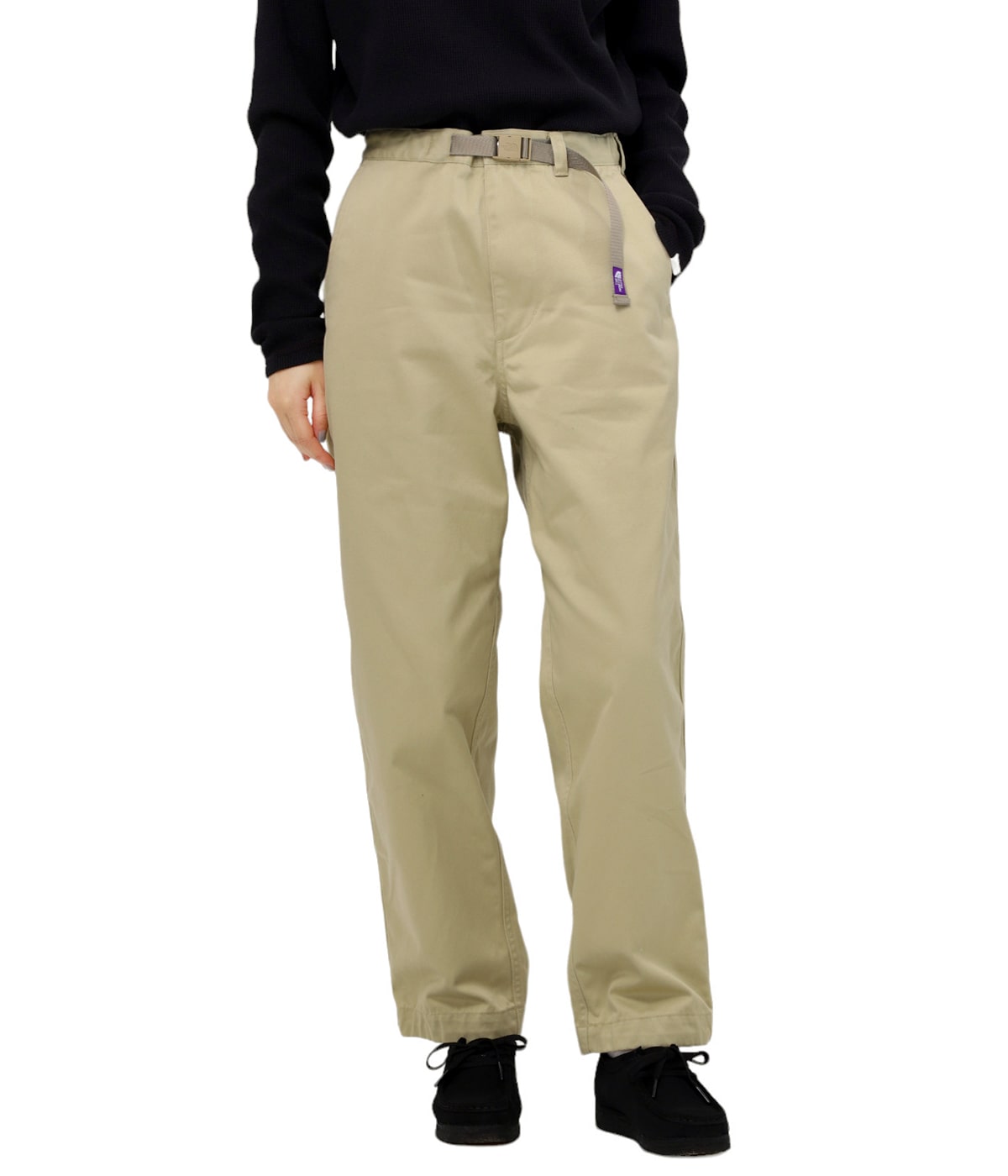 THE NORTH FACE purple label ワイドチノパンツ レディース】Chino Wide Tapered Field Pants | THE NORTH FACE