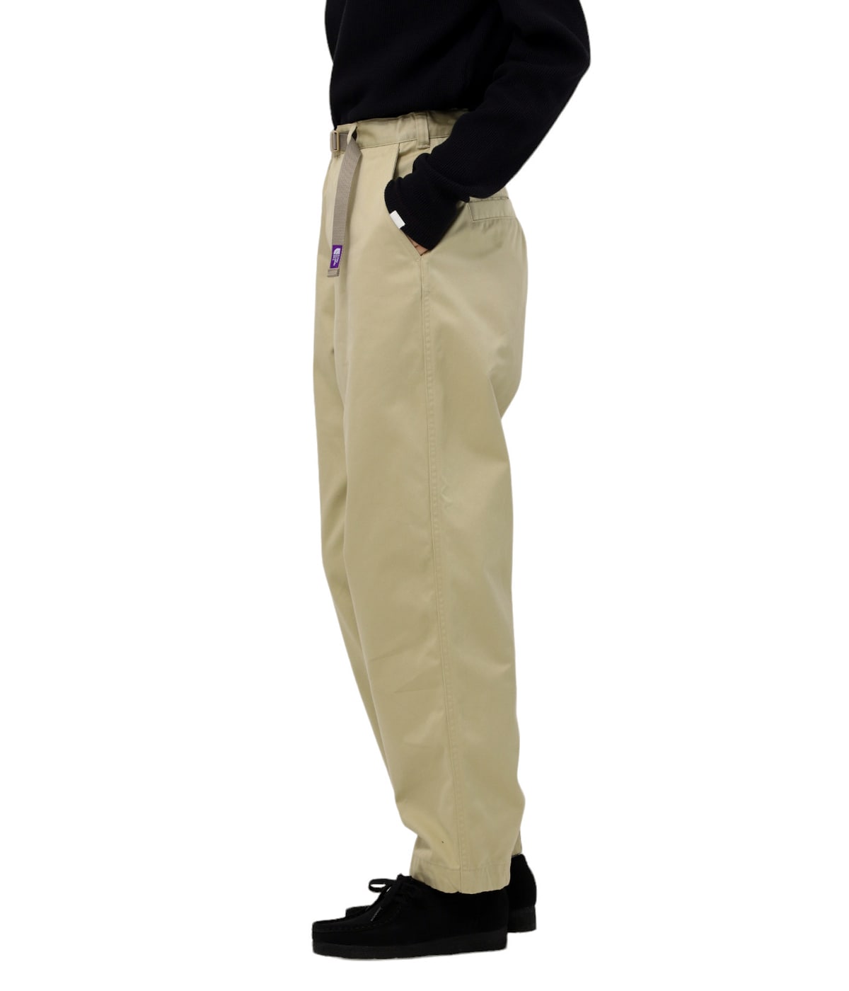 THE NORTH FACE ベージュ チノパン パープルレーベルナナミカ　32 THE NORTH FACE PURPLE LABEL Stretch Twill Tapered Pants